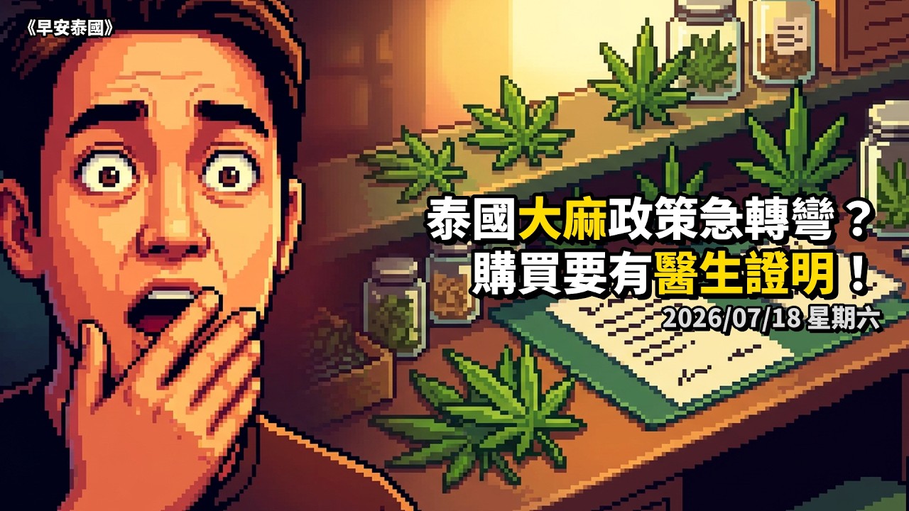 泰國大麻政策大轉彎：嚴格限制花卉銷售與出口，麻農生計受衝擊 episode artwork