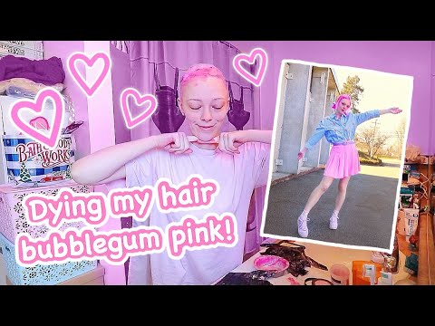 ♡ DYING MY HAIR AT HOME | Using Punky Colour Cotton...
