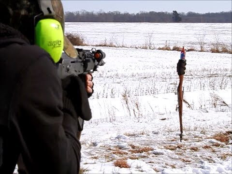 Shooting at my mosin with m10 ak47 lol ZRUS