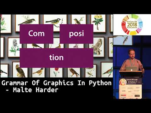 PyCon.DE 2018: Grammar Of Graphics In Python - Malte Harder
