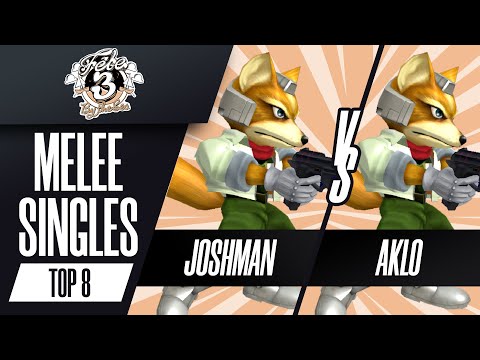 Joshman (Fox) vs Aklo (Fox) - Melee Singles Top 8 Losers Round 1 - Fête 3: By the Sea