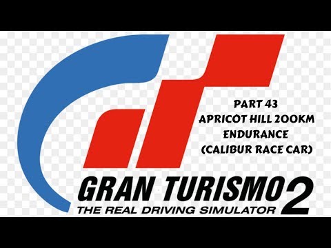 Gran Turismo 2 Part 43 Apricot Hill 200Km Endurance (Calibur Race Car)
