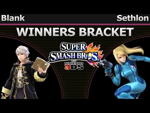 Shockwave Smash 3DS - Blank (Robin) vs Sethlon (ZSS) - Winners Bracket