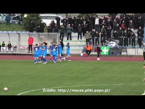 Mazur Ełk – Stomil Olsztyn 0:2 (0:0) - Piękny gol Jakuba Bałdygi na 0:1