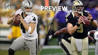 Raiders vs Saints (Week 1 Preview) | Around the NFL Podcast by NFL