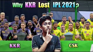 Why KKR Lost IPL 2021 Final Match? || CSK vs KKR IPL 2021 Final Match Highlights