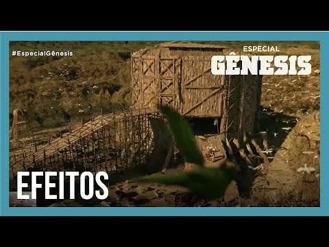 Veja como são criados os cenários e efeitos especiais de Gênesis I Especial Gênesis