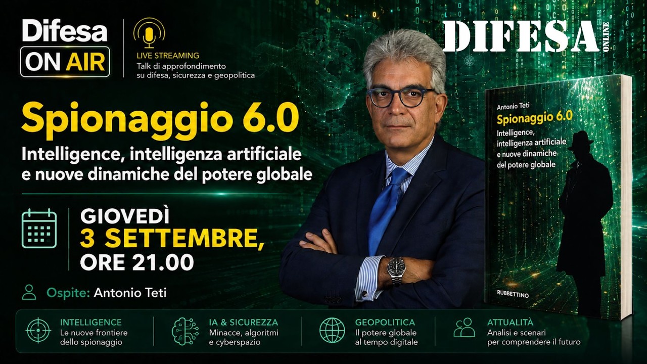 “Spionaggio 6.0. Intelligence, intelligenza artificiale e nuove dinamiche del potere globale”