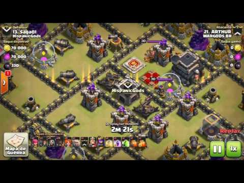 WARGODS BR Vs HispanicGods - CV9 ATAQUES