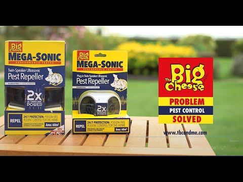 Ultra Power Mega-Sonic® Plug-In Twin-Speaker Ultrasonic Pest Repeller STV723 & STV725