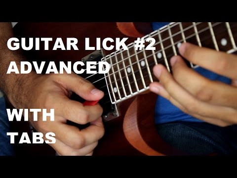 Guitar lick series #2 with TABS (ft. KR & DM)