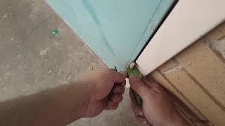 Fixing a door from hitting the frame - Hulk Hinge Tool