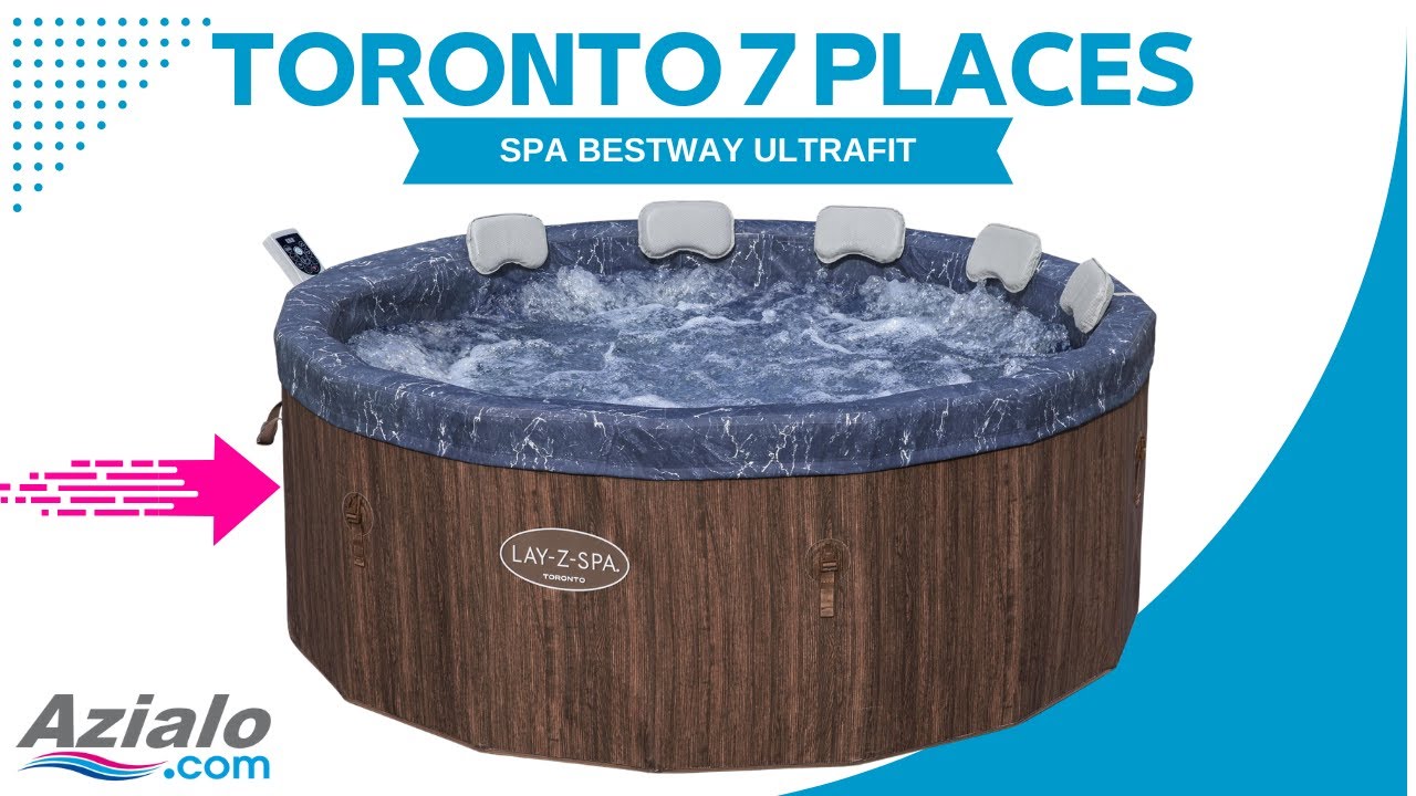 Spa Bestway Lay-Z Toronto 7 Smart AirJet Plus 5-7 places Spa Bestway Lay-Z Toronto 7 Smart AirJet Plus 5-7 places