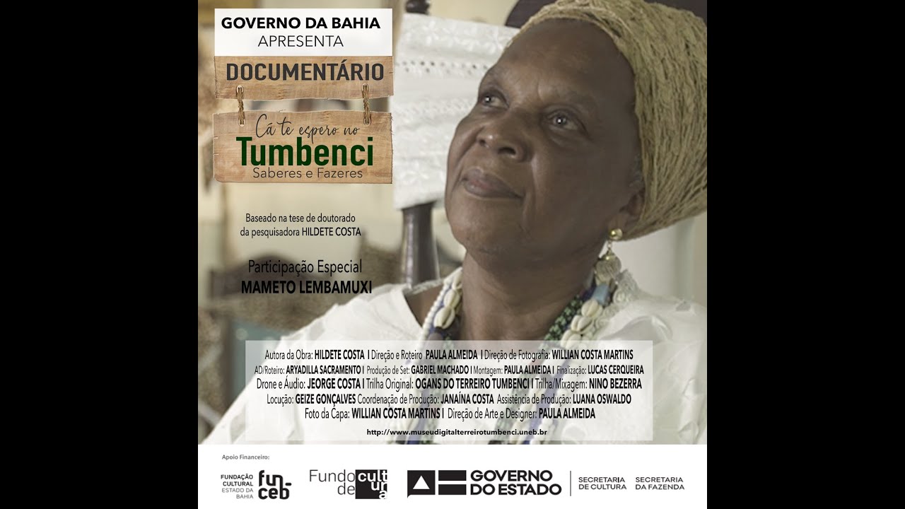 CÁ TE ESPERO NO TUMBENCI SABERES E FAZERES