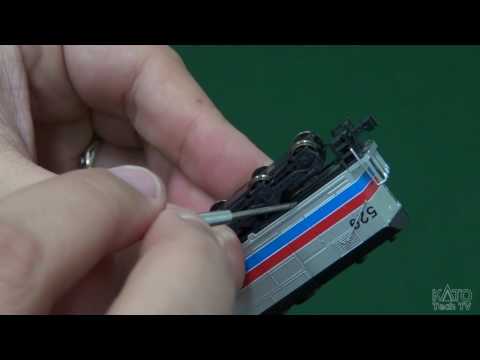 [Kato USA Tech Corner] Removing the Bodyshell from an N Scale SDP40F