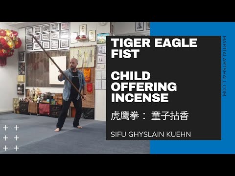 Ghyslain Kuehn - Tiger Eagle Fist : Child Offering Incense (虎鹰拳 ：童子拈香)