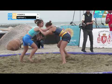 Round 1 Women's BW - 60 kg: D. FODOR (ROU) v. L. DUPINAY (FRA)