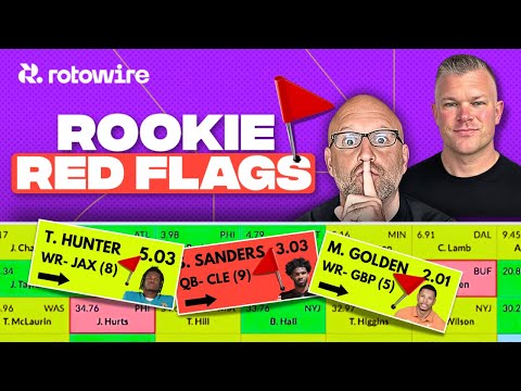 Thumbnail for 12 Rookie Red Flags That Will BURN Your Dynasty Team