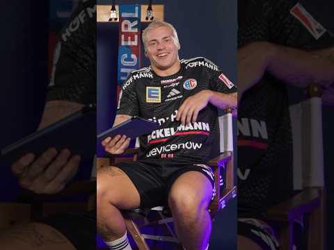 „I watched it 5️⃣0️⃣0️⃣0️⃣ TIMES!“ 🤩😅 #handball #daikinhbl