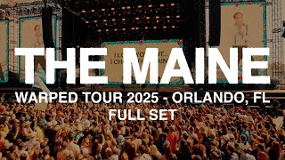 The Maine - Warped Tour 2025 - Orlando, FL (Full Set)