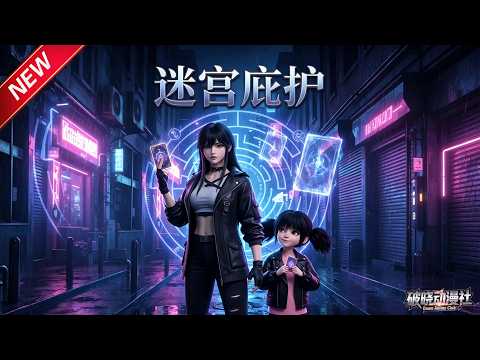 MULTISUB📢新番上线《迷宫庇护》第1~73集丨卡牌降临地球，少女觉醒天赋，意外成隐藏 BOSS，被各路玩家围猎！#最新漫剧 #破晓动漫社