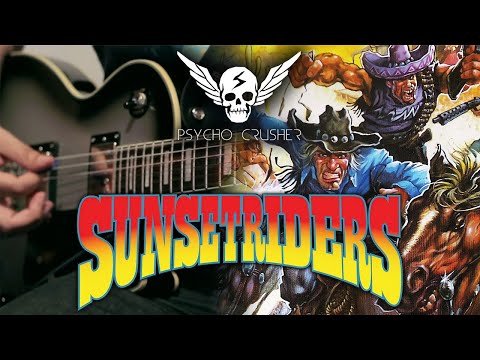 Stage 1: Gunfight at the Sunset Corral (Sunset Riders) - Guitar / Metal Cover by Psycho Crusher