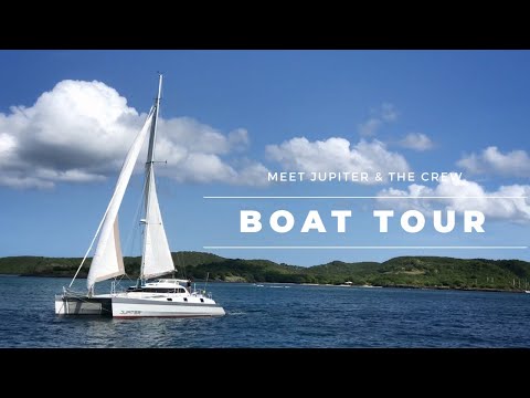 ALUMINUM PERFORMANCE CRUISING CATAMARAN: BOAT TOUR EP1 , Meet Jupiter² and the crew