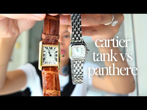 Cartier Watch Comparison: Tank Louis or Panthère?