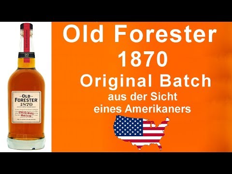 #441 - Old Forester 1870 Original Batch Whiskey Verkostung von WhiskyJason