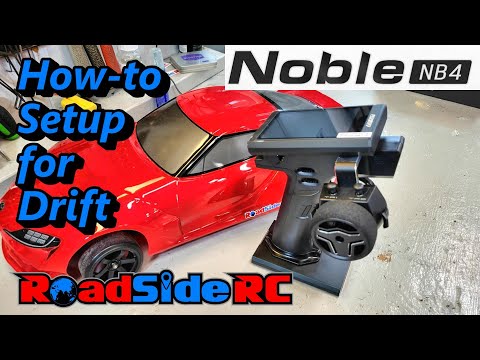 How to Setup Flysky Noble NB4 for RC Drift
