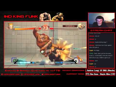 IND King Funk (Rufus) vs. JehoSan (Guile) - FT5