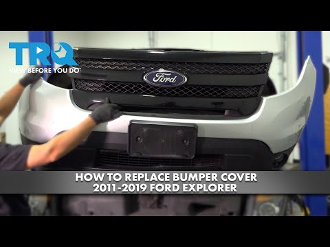 How to Replace Bumper Cover 2011-2019 Ford Explorer