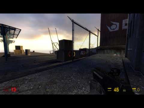 Impressive battle with combines (Half-Life 2 MINERVA: Metastasis)
