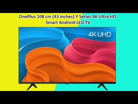 OnePlus 108 cm (43 inches) Y Series 4K Ultra HD Smart Android LED TV 43Y1S Pro (Black)