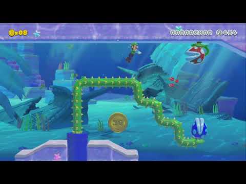 Overgrown Oasis by Robot99 - Super Mario Maker 2 - No Commentary 1bv