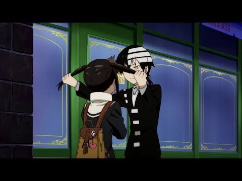 Soul Eater NOT! - Tsugumi meets Death The Kid (English Dub)