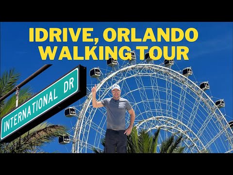 Walking tour - International Drive, Orlando, FL