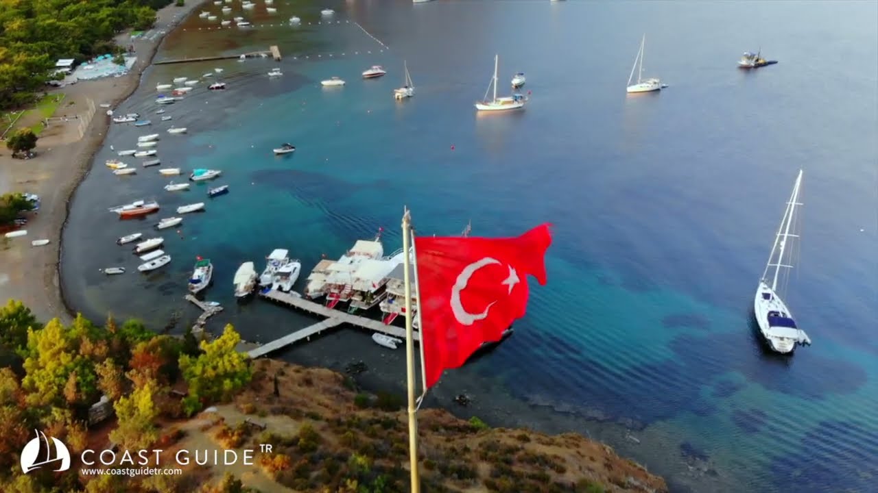Datça Yarımadası Güney Yakası Video