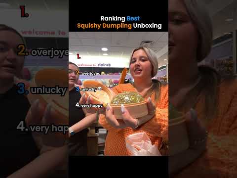 Ranking Best Squishy Dumpling Unboxing 😭