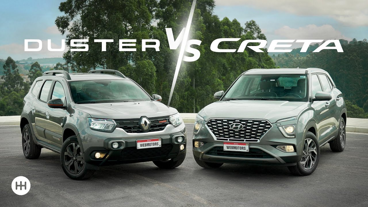 RENAULT DUSTER vs HYUNDAI CRETA 🥊 Quem GANHA essa BRIGA de SUVS?
