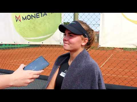 Sára Bejlek po prohře ve finále | Kuchyně Gorenje Prague Open 2023