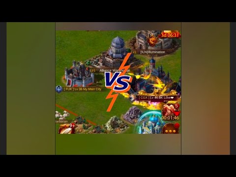 SvS | Small T1 Trap Versus K44s | Evony The King's Return 