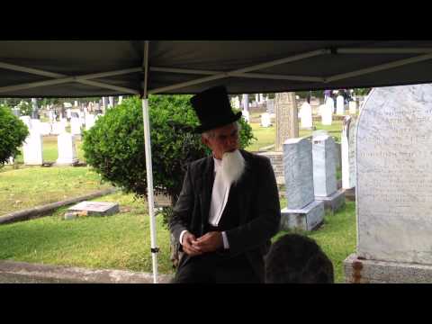 Hawaii Cemetery Theatre - Lorrin Andrews (1795-1868) (portrayed by Jeff Gere)