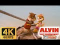 Alvin And The Chipmunks Chipwrecked 2011 Chipmunks Chipettes Make The Raft 4K 60FPS