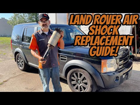 Land Rover Front air shock - How To Find a Air Suspension Leak!