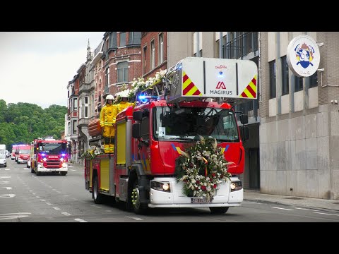 𝗨𝗡 𝗗𝗘𝗥𝗡𝗜𝗘𝗥 𝗛𝗢𝗠𝗠𝗔𝗚𝗘 𝗣𝗢𝗨𝗥 𝗠𝗔𝗫𝗜𝗠𝗘 🕊️ | l'IILE SRI Liège rend hommage au pompier décédé en intervention