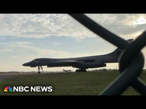 Trump says U.S. bombers pulled from British base due to threats