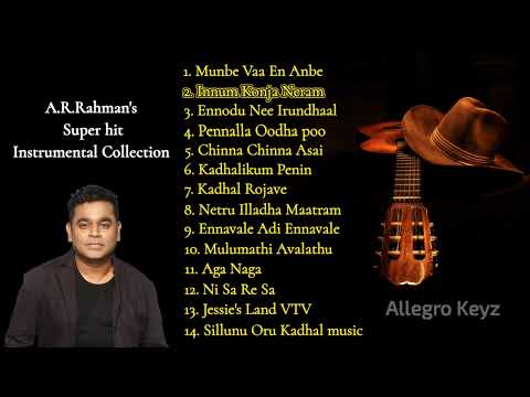 AR RAHMAN TAMIL INSTRUMENTAL MUSIC | TOP TAMIL INSTRUMENTAL MUSIC | Relaxing Music Tamil | Calming