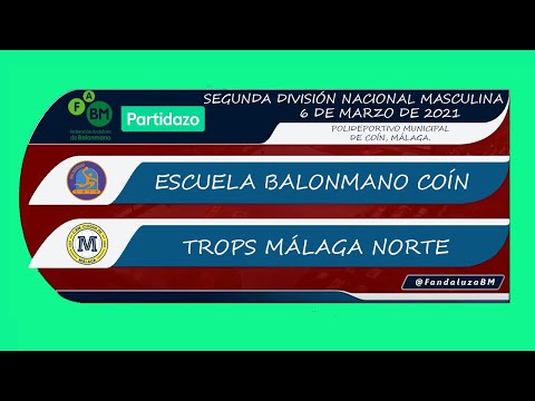 ESCUELA BALONMANO COÍN VS TROPS MÁLAGA NORTE