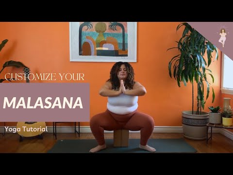 How to do a yogi squat | Yoga modification
